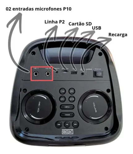 CAIXA PORTATIL BOX BPP 252