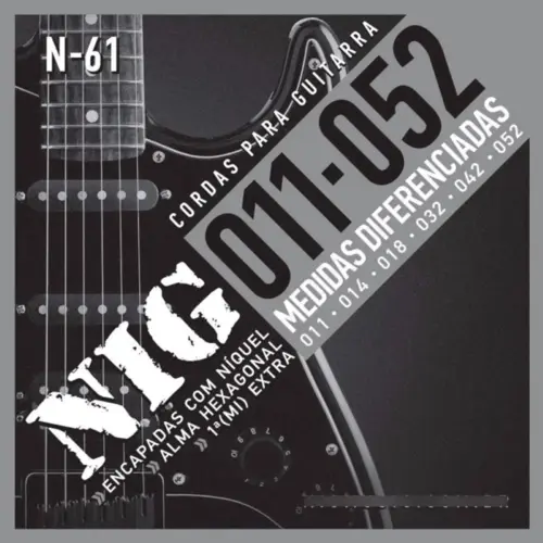 ENCORDOAMENTO GUITARRA 011 NIG N61