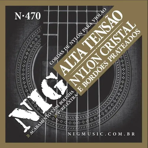 ENCORDOAMENTO VIOLAO NYLON NIG N470 ALTA