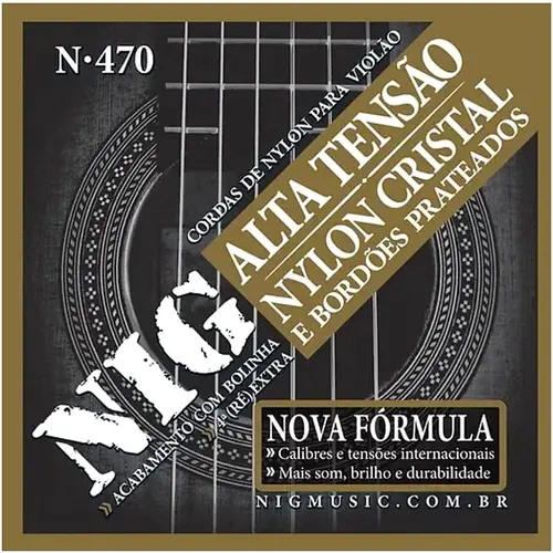ENCORDOAMENTO VIOLAO NYLON NIG N470 ALTA