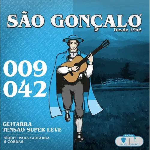 ENCORDOAMENTO GUITARRA 009 SAO GONCALO IZ 11026