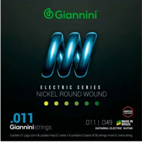 ENCORDOAMENTO GUITARRA 011 GIANNINI GEEGST11