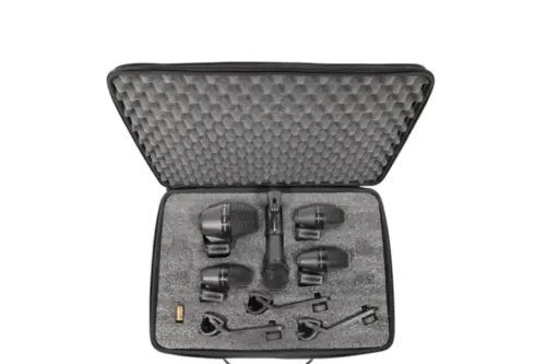 MICROFONE BATERIA SHURE PGADRUMKIT5 5 PECAS