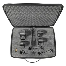 MICROFONE BATERIA SHURE PGADRUMKIT5 5 PECAS