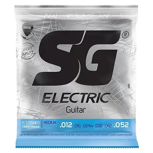 ENCORDOAMENTO GUITARRA 012 SG 6668