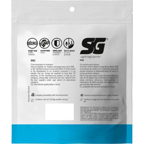 ENCORDOAMENTO GUITARRA 012 SG 6668