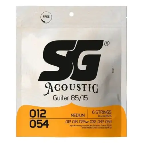 ENCORDOAMENTO VIOLAO ACO 012 SG 6687 BRONZE