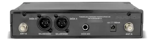 MICROFONE S/FIO MAO DUPLO TSI 8299 UHF