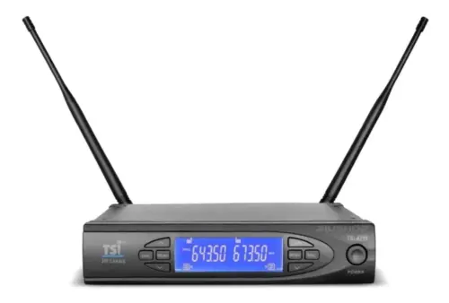 MICROFONE S/FIO MAO DUPLO TSI 8299 UHF