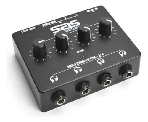 AMPLIFICADOR DE FONE SANTO ANGELO AF4 BK