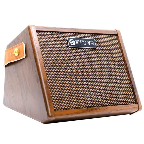 AMPLIFICADOR VIOLAO CUSTOM SOUND MINI15 NAT
