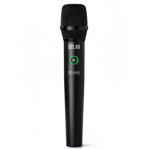 MICROFONE DUPLO MAO S/FIO DYLAN CELEBRATE DC3000