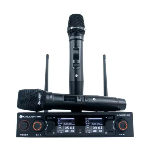 MICROFONE S/FIO DUPLO MAO KADOSH K502M B5