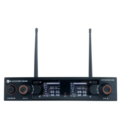 MICROFONE S/FIO DUPLO MAO KADOSH K502M B5