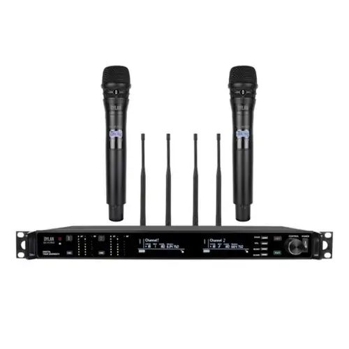 MICROFONE S/FIO MAO DUPLO DYLAN QS10M2