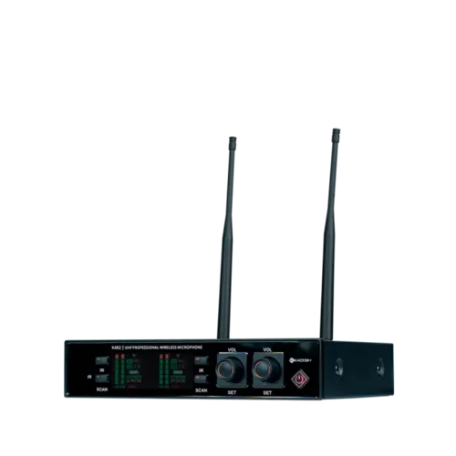 MICROFONE S/FIO MAO DUPLO KADOSH K492MR B6 C/BATERIA