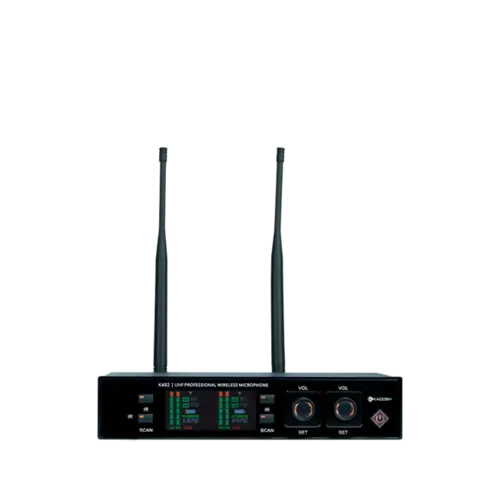 MICROFONE S/FIO MAO DUPLO KADOSH K492MR B6 C/BATERIA
