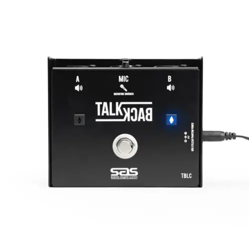 PEDAL TALK BACK SANTO ANGELO TBLC PRETO  C/TRAVA