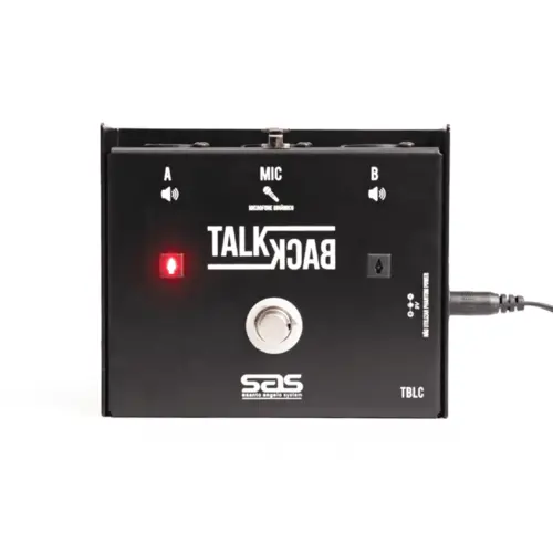 PEDAL TALK BACK SANTO ANGELO TBLC PRETO  C/TRAVA