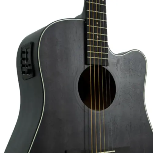 VIOLAO FOLK TAGIMA TBW200 BLACK WOOD BK