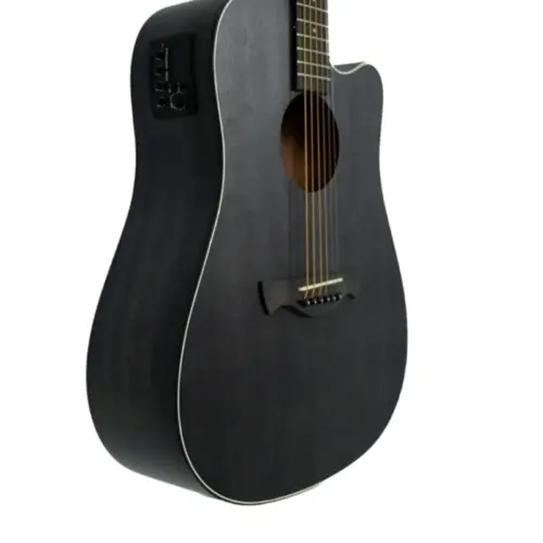 VIOLAO FOLK TAGIMA TBW200 BLACK WOOD BK