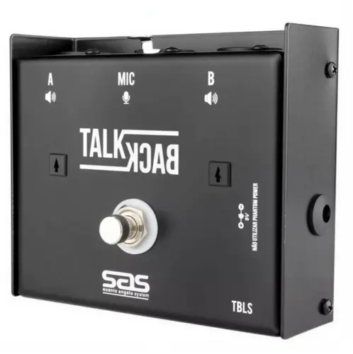 PEDAL TALK BACK SANTO ANGELO TBLS PRETO S/TRAVA
